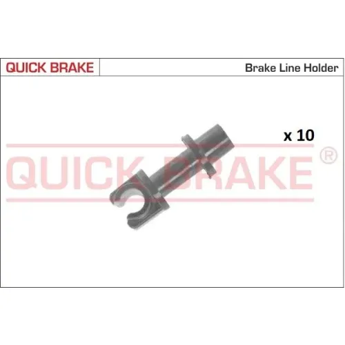 Készlet=10Szt!!!! Tartó Cső Fék Átmérő Cső 1 X 3/16 / 5Mm - QUICK BRAKE (QB171-X-10)