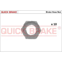 Készlet=10Szt!!!! Anya Cső Fék Univerzális - QUICK BRAKE (QB3231-10K)