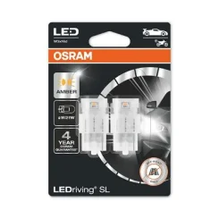 Izzó, Távfényszóró Sl W21W Bursztynowa Led (Brak Ece) 2Szt. Blister (Eko) - ams-OSRAM (OSR7505DYP-2BL)