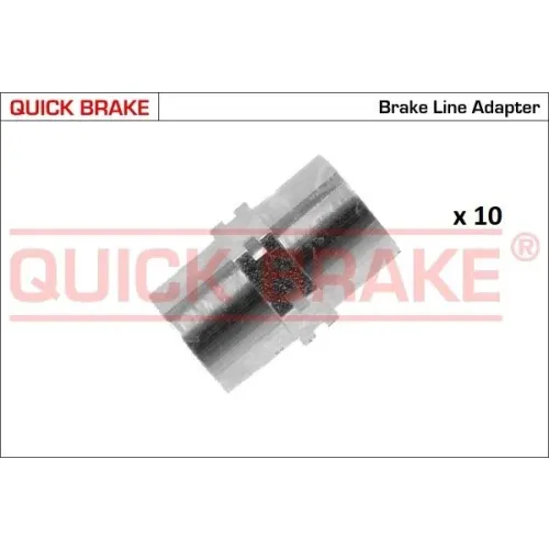 Készlet=10Szt!!!! Összekötő Cső Fék Belső M10X1 Belső3.5 Zew14X24.0 - QUICK BRAKE (QB171-ODD-10)