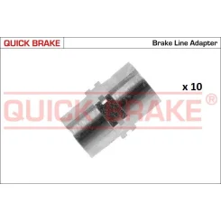 Készlet=10Szt!!!! Összekötő Cső Fék Belső M10X1 Belső3.5 Zew14X24.0 - QUICK BRAKE (QB171-ODD-10)