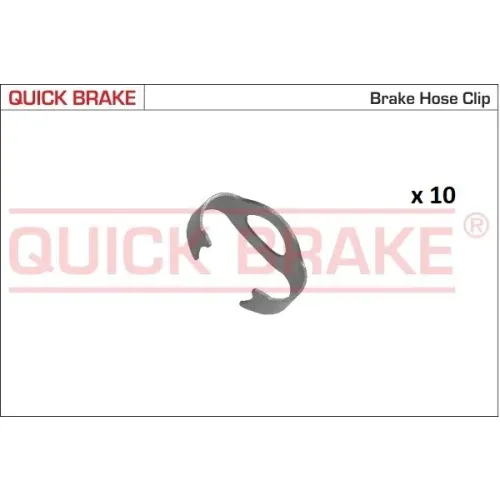 Készlet=10Szt!!!! Tartó Cső Fék Univerzális - QUICK BRAKE (QB3212-10K)