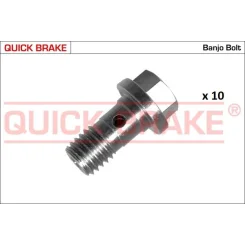 Készlet=10Szt!!!! Csavar Cső Elastycznego - 10X1,5/28,1/S11 - QUICK BRAKE (QB3252-10K)