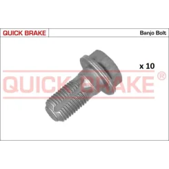 Készlet=10Szt!!!! Csavar Cső Elastycznego - 10X1/27,2/S13 - QUICK BRAKE (QB3259-10K)
