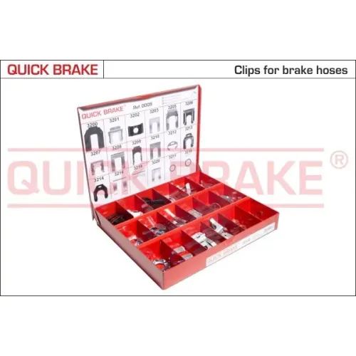 Készlet Rögzítés Cső Fék - QUICK BRAKE (QB171-0009)