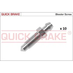 Készlet=10Szt!!!! Légtelenítő Fék M8 X 1,25 S9 Hosszú 35,5 - QUICK BRAKE (QB171-0011-10)