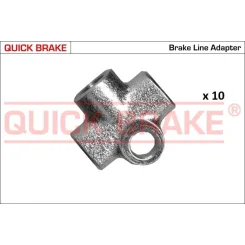 Készlet=10Szt!!!! Tartó Cső Fék 3X M10 X 1 Universal - QUICK BRAKE (QB171-O3A-10)