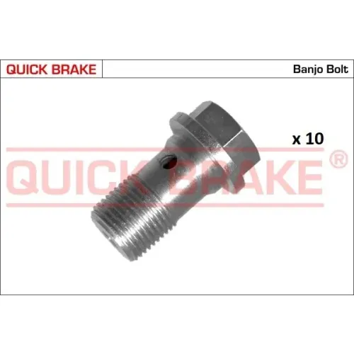 Készlet=10Szt!!!! Csavar Cső Elastycznego - 12X1/28,9/S13 - QUICK BRAKE (QB3253-10K)