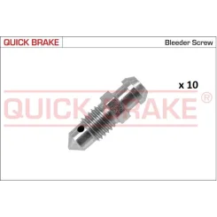 Készlet=10Szt!!!! Légtelenítő Fék M7 X 1 S7 Hosszú 21,7 - QUICK BRAKE (QB171-0053-10)