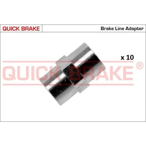 Készlet=10Szt!!!! Elem Cső Fék Összekötő (Acél) M10X1 Belső 3,5 Külső 14 X 24,0 - QUICK BRAKE (QB171-OAA-10)