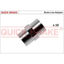 Készlet=10Szt!!!! Elem Cső Fék Összekötő (Acél) M10X1 Belső 3,5 Külső 14 X 24,0 - QUICK BRAKE (QB171-OAA-10)