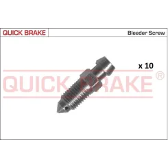 Készlet=10Szt!!!! Légtelenítő Fék M8 X 1 S8 Hosszú 28,5 - QUICK BRAKE (QB171-0093-10)