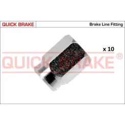 Készlet=10Szt!!!! Végdarab Cső Fék M12X1 Belső5 Zew15X21.5 - QUICK BRAKE (QB171-EB-10)