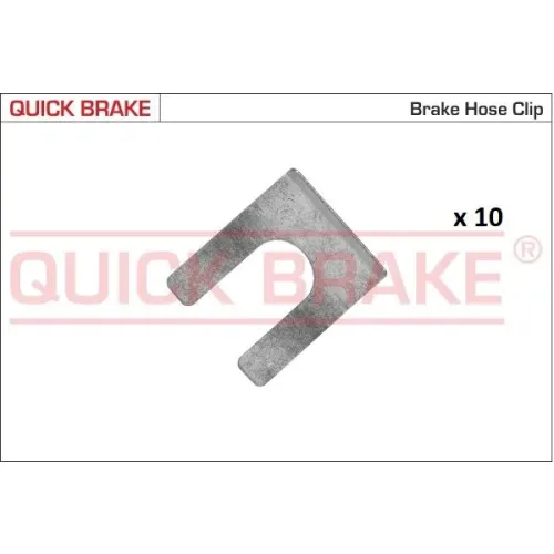 Készlet=10Szt!!!! Tartó Cső Fék Univerzális - QUICK BRAKE (QB3203-10K)