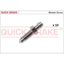 Készlet=10Szt!!!! Légtelenítő Fék M7 X 1 S9 Hosszú 32,5 - QUICK BRAKE (QB171-0088-10)