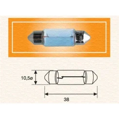 Izzó, Rendszámtábla Világítás - MAGNETI MARELLI (MAGC5W-24SET)