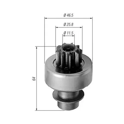 Fogaskerék, Önindító - MAGNETI MARELLI (AMB0242)
