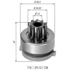 Fogaskerék, Önindító - MAGNETI MARELLI (AMB0423)