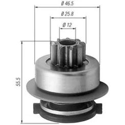 Fogaskerék, Önindító - MAGNETI MARELLI (AMB0256)