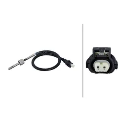 Érzékelő, Kipufogógáz-Hőmérséklet Chrysler 300C/ Jeep Grand Cherokee Iv 3,0 Crd 11- - HELLA (6PT010376-481)