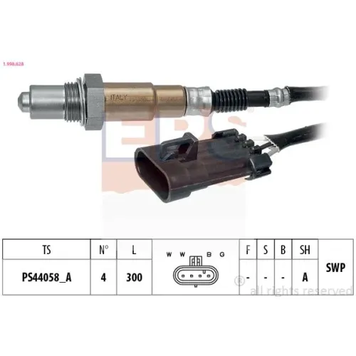 Lambdaszonda Evo 5 1,5 23- - EPS (1-998-628)