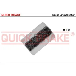 Készlet=10Szt!!!! Anya Cső Fék Sztywnego M12X1 Belső4 Zew17X29.0 - QUICK BRAKE (QB171-OBB-10)
