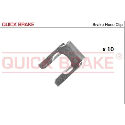 Készlet=10Szt!!!! Tartó Cső Fék Univerzális - QUICK BRAKE (QB3205-10K)