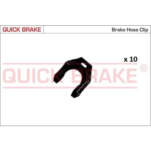 Készlet=10Szt!!!! Tartó Cső Fék Univerzális - QUICK BRAKE (QB3214-10K)