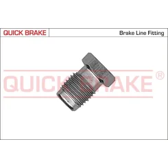 Készlet=10Szt!!!! Végdarab Cső Fék M10X1 Acél Szlachetna - QUICK BRAKE (QB171-A-A2)
