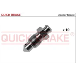 Készlet=10Szt!!!! Légtelenítő Fék M10 X 1,25 S10 Hosszú 29 - QUICK BRAKE (QB171-0101-10)