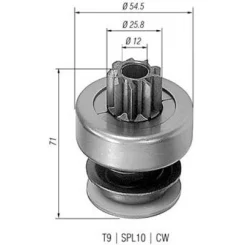 Fogaskerék, Önindító - MAGNETI MARELLI (AMB0061)