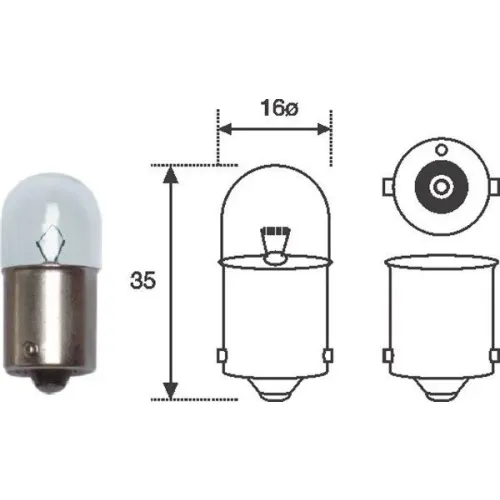 Izzó, Zárófény - MAGNETI MARELLI (MAGR10W-12SET)