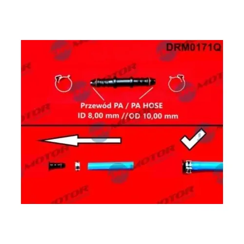 Csőkapcsoló, Üzemanyag-Vezeték - DRM (DRM0171Q)