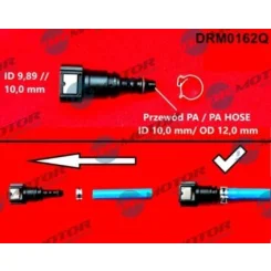 Csőkapcsoló, Üzemanyag-Vezeték - DRM (DRM0162Q)