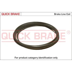 Fékvezeték Hosszú 5M Acél Nélkül Végdarab 4,76 Mm - QUICK BRAKE (QB171-0181 ST RING)