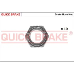 Készlet=10Szt!!!! Anya Cső Fék Univerzális - QUICK BRAKE (QB3232-10K)