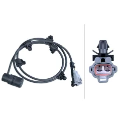 Érzékelő, Kerékfordulatszám Toyota - HELLA (6PU358417-261)