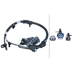Érzékelő, Kerékfordulatszám Ford T. Explorer Vi 2,3-3,3 19- Bal - HELLA (6PU358417-601)