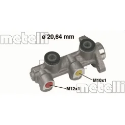 Főfékhenger Opel Corsa B 1,0-1,7 93-01 - METELLI (05-0224MET)