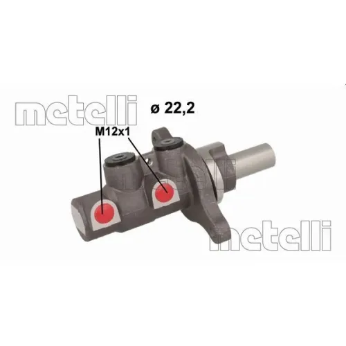 Főfékhenger Hyundai Ix20 1,4-1,6 10-19 - METELLI (05-1153MET)